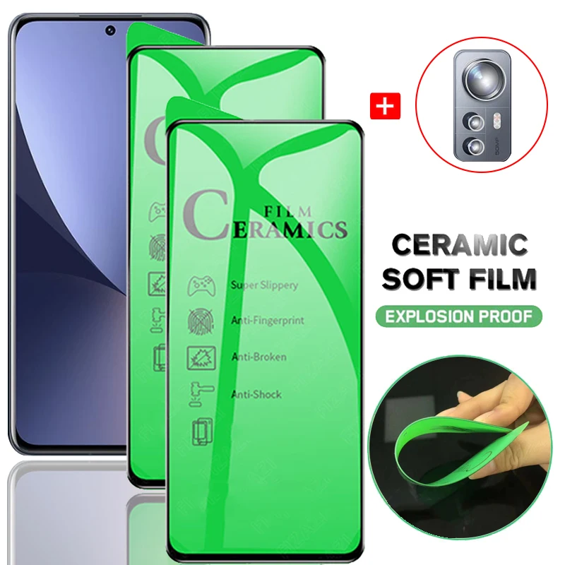 

xiomi 12 Pro Ceramic Film for Xiaomi 12x Screen Protector Camera mi 12 mi11i Xiaomi 11T Pro not Glass mi 12x Mi 11 Lite 5g ne