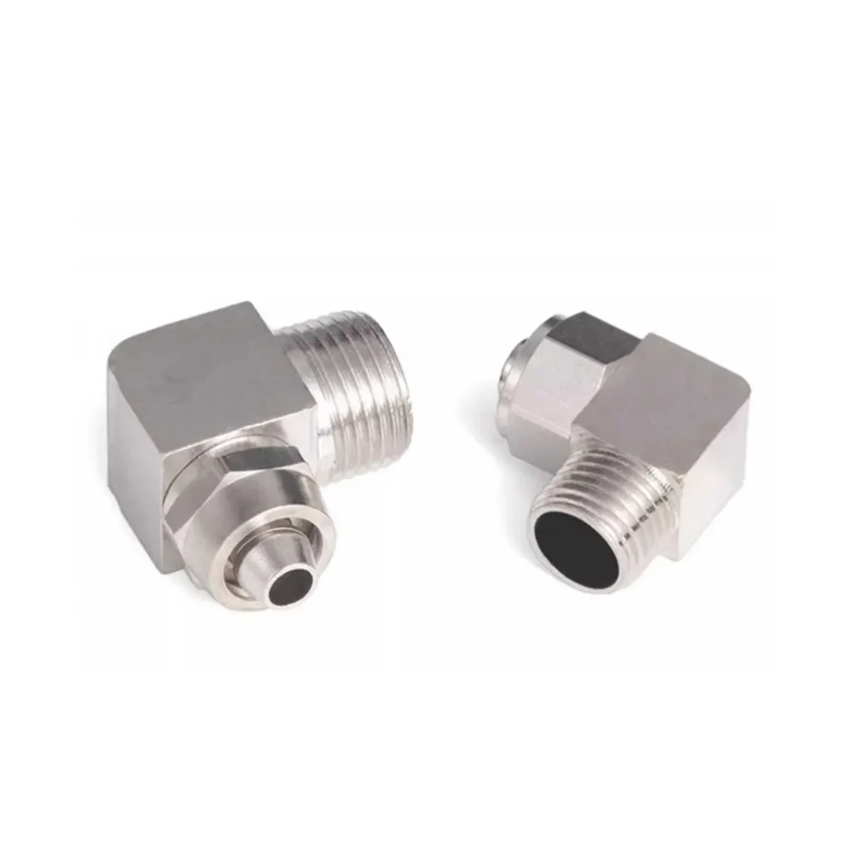 Медный быстроразъемный резьбовой Угловой Соединитель/пневматический газовый