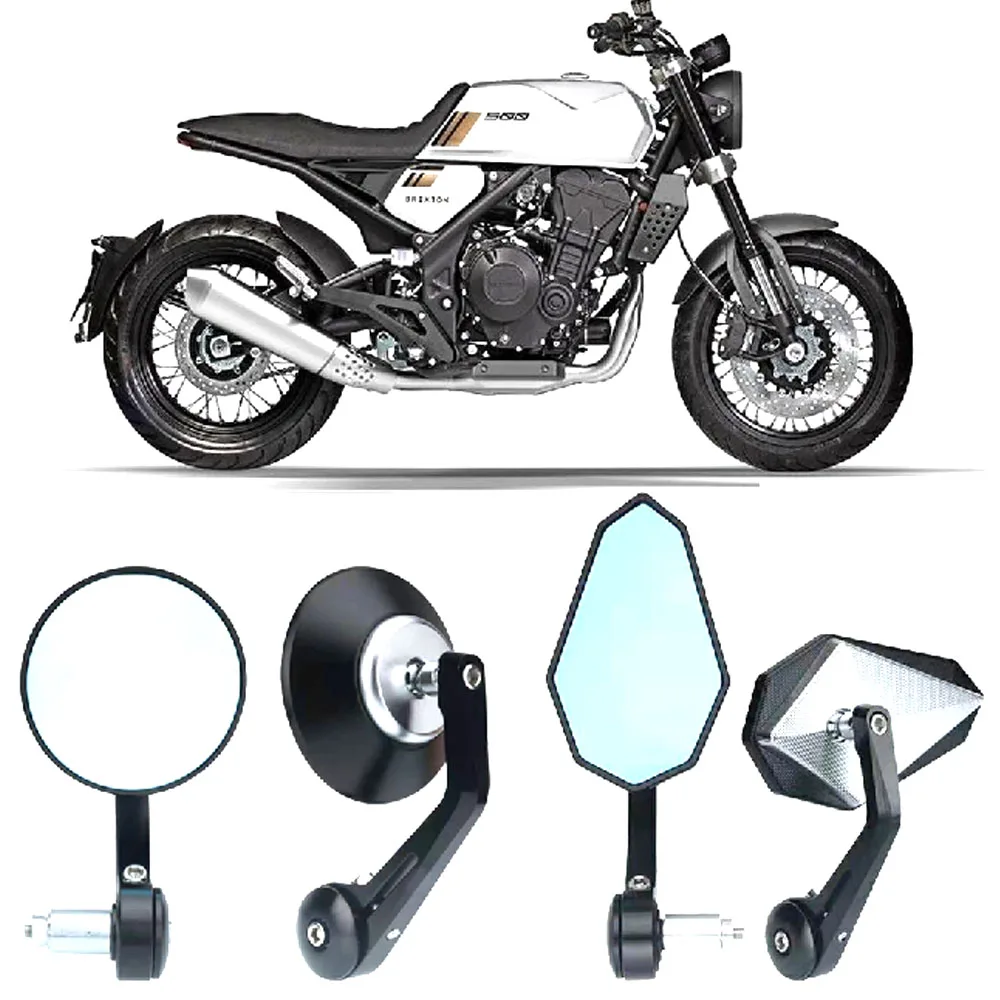 Motorcycle Crossfire 500 Rear View Side Mirrors Handlebar End Mirror Handlebar Bar End Mirrors For Brixton Crossfire 500 500X