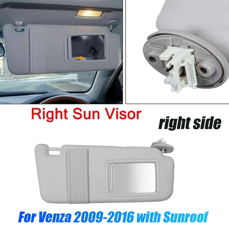 

Боковой солнцезащитный козырек с зеркалом 74320-0T022-B1 для Toyota Venza 2009-2016, солнцезащитный козырек, запасные части