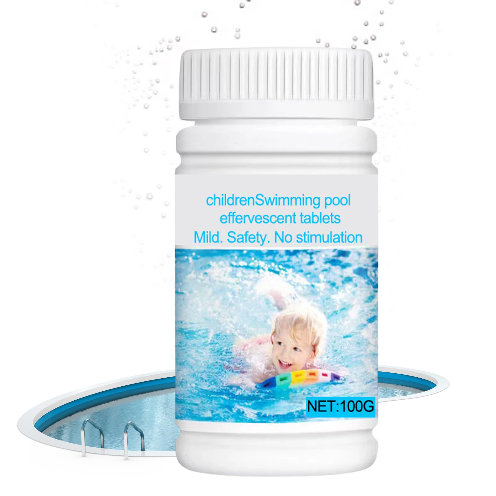 

Chlorine Tablets Swimming Pool Cleaner Multifunctional Pool Cleaning Clarifier Effervescent Chlorinating Tablets For Pools