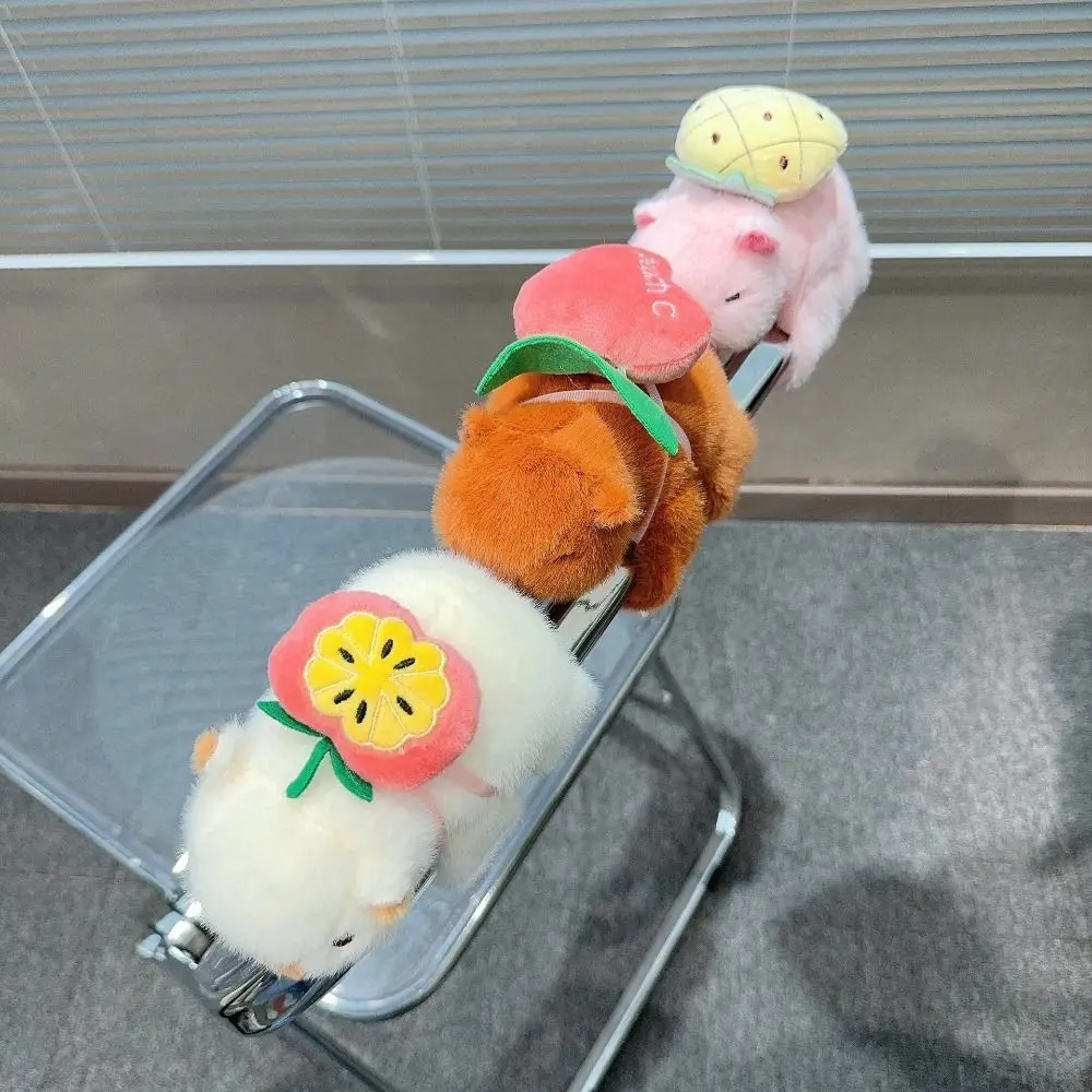 Забавные плюшевые браслеты с капибарой мультяшные мягкие куклы животное
