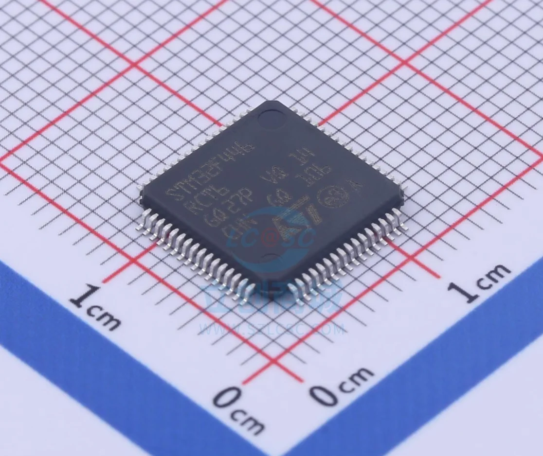 

Флэш-память STM32F446RCT6 посылка ARM LQFP-64 180MHz: 256K @ x8bit RAM: 128KB MCU (MCU/MPU/SOC)