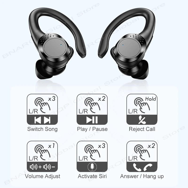 TWS-наушники с поддержкой Bluetooth 5 2 и микрофоном |