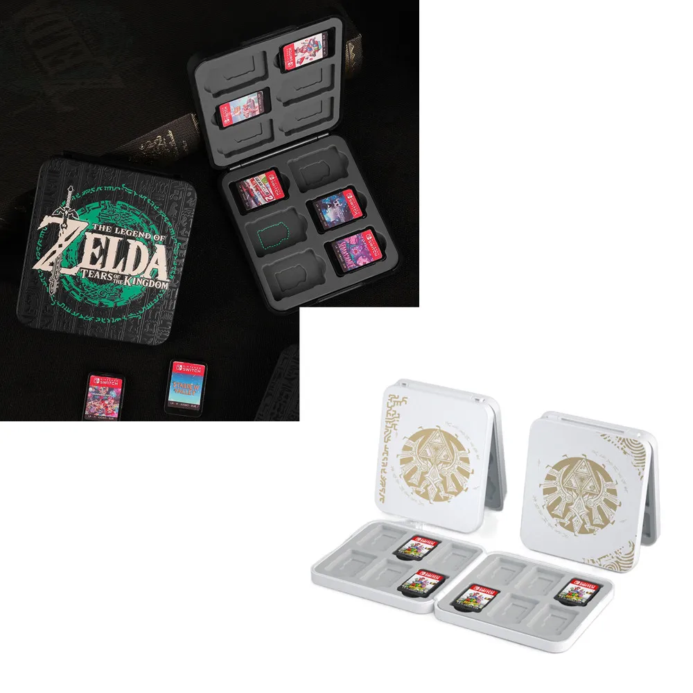 

Anime Storage Box The Legend of Zelda Kingdom Tears Switch Oled Peripheral Accessories Bracket Protective Shell Cassette Box