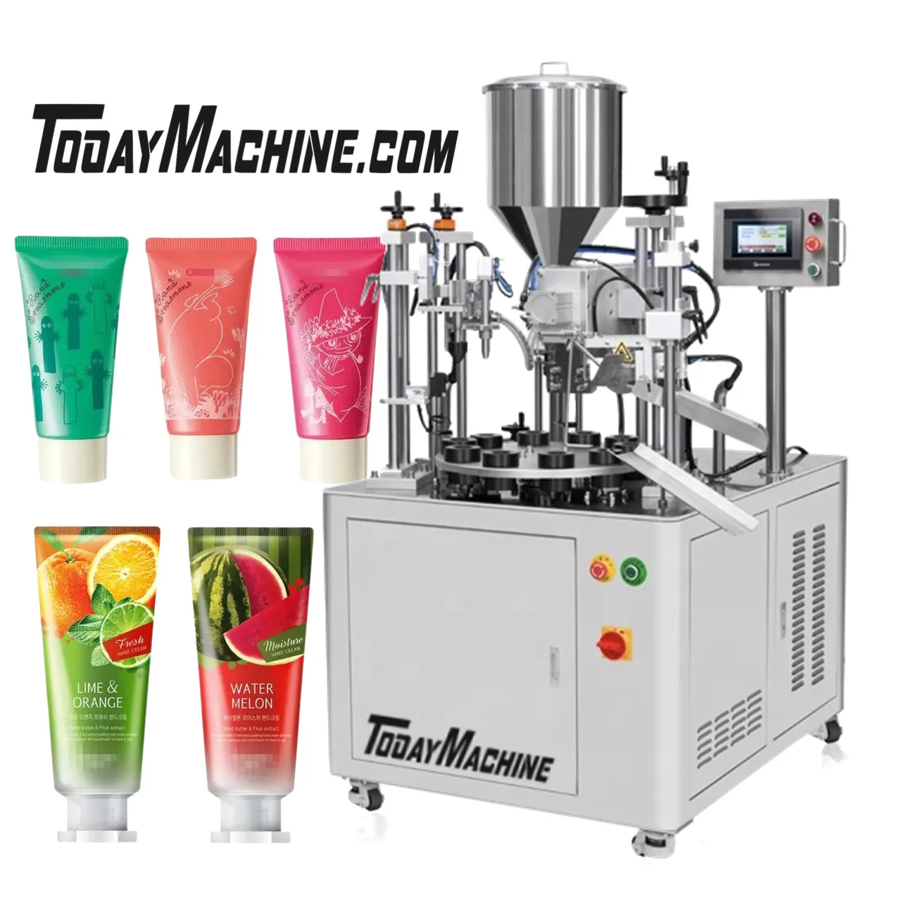 Автоматическая Машина Для Запечатывания мягких трубок из алюминия и пластика