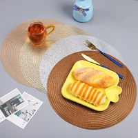 pvc placemat wheat ear hollow insulation pad creative dining table mat cabinet decoration mat dining table decor home placemats