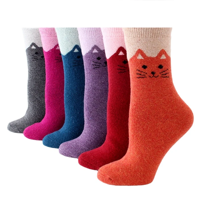 

Kids Wool Hiking for Toddlers Boys Girls Warm Thick Thermal Crew Boot Heavy Cozy Gift Socks boys socks Middle Tube Knitted