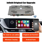 Декодер Беспроводной Apple Carplay для Infiniti 2015-2019 Q30 Q50 Q60 QX50 Android авто зеркало WIFI BT Airplay видеоплеер