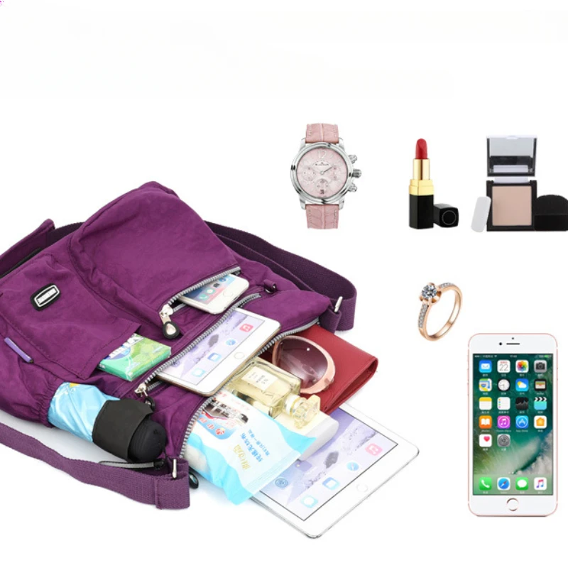 Оптовая дизайнерская уличная сумка через плечо с противоугонным карманом RFID -