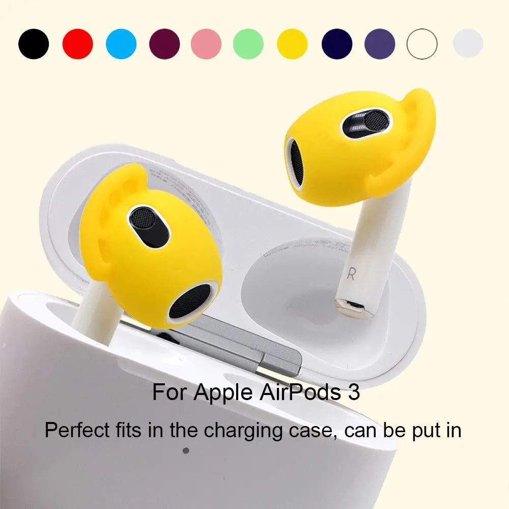 

For Apple Airpods 3rd Generation Silicone Skin Case Cover Eartips Earpads for Airpod 3 Wireless Bluetooth Earphone Accessories