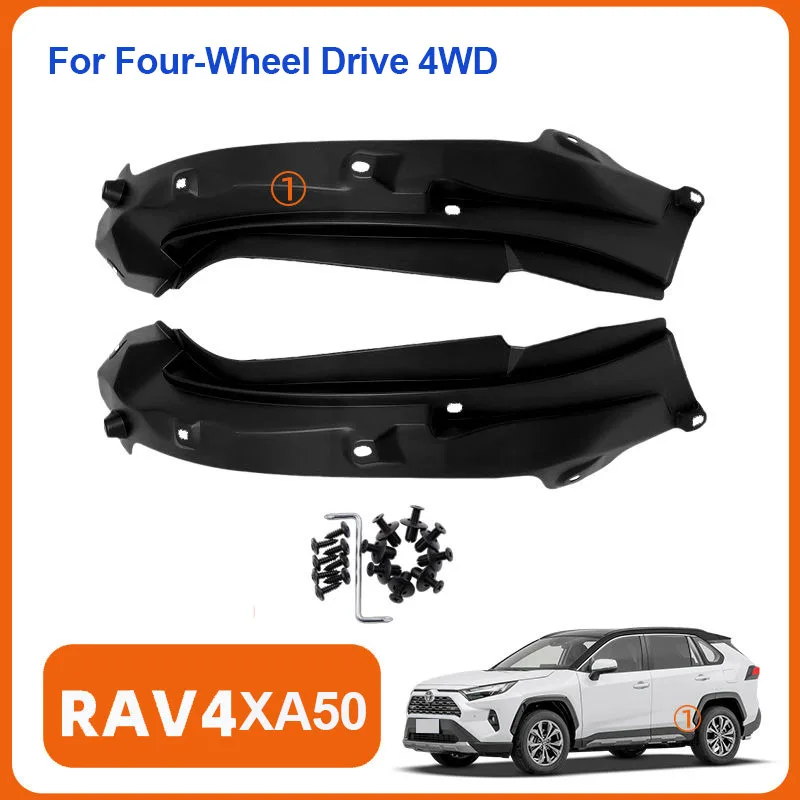 

Для Toyota RAV4 XA50 2019-2025 2024, брызговик, крыло заднего колеса автомобиля, защита от брызг, подкладка, брызговики, автоинструменты, аксессуары