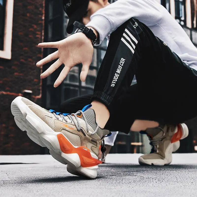 

Thick Bottom Sports Shoes Man Boots 2021 New Sneakers Men Size 13 Shoes Men Sport Running Shoes Man Athletic