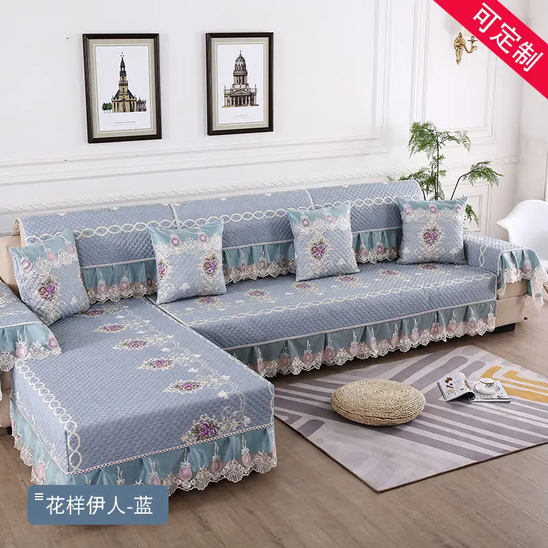 

2022 new waterproof non-slip two-person modern sofa cover