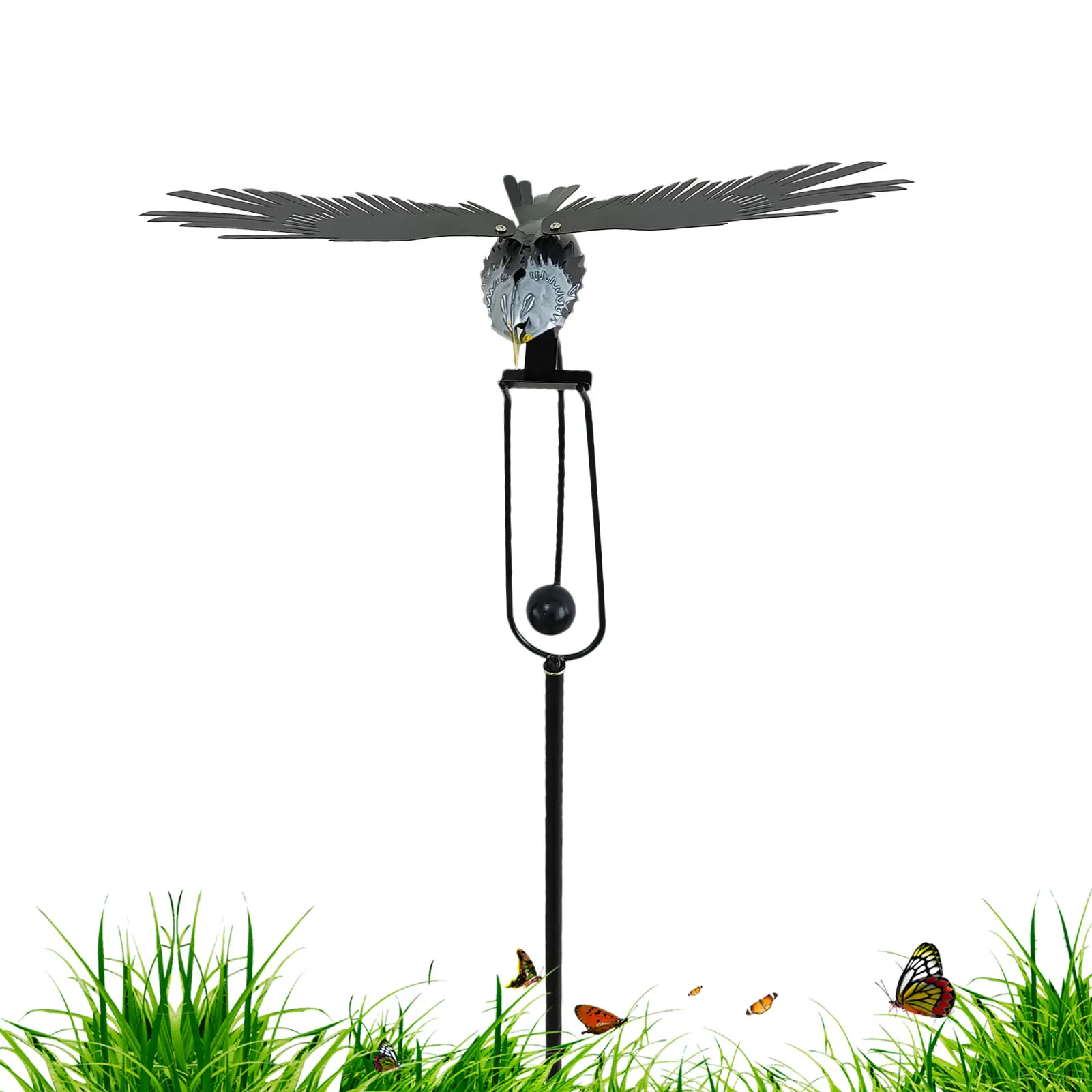 

Совы для сада, садовый декор, Сова, спиннинг, ветряная мельница, уличный декоративный Декор совы, садовая сова с колышкой для сада, газона, до...