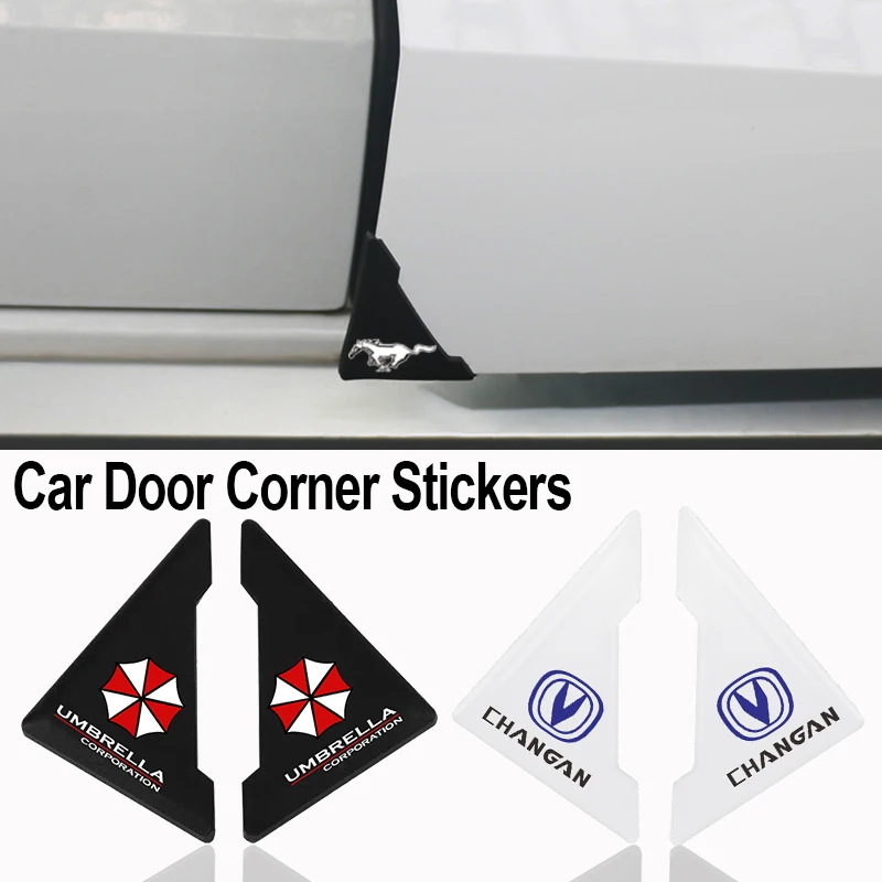 

2Pc Car Door Corner Protection Sticker Anti-Collision for Nissan Altima Qashqai Juke Tiida Sentra Rogue Patrol Accessories