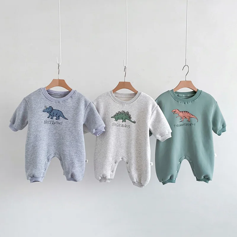 

2023 Spring New Baby Rompers Infant Girls Jumpsuits Long Sleeve Boys Clothing