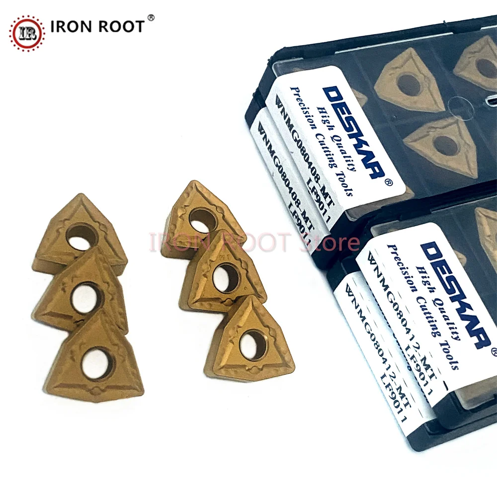 Токарный станок с ЧПУ DESKAR 10P WNMG080404 WNMG080408 LF9011 токарная карбидная вставка для стали