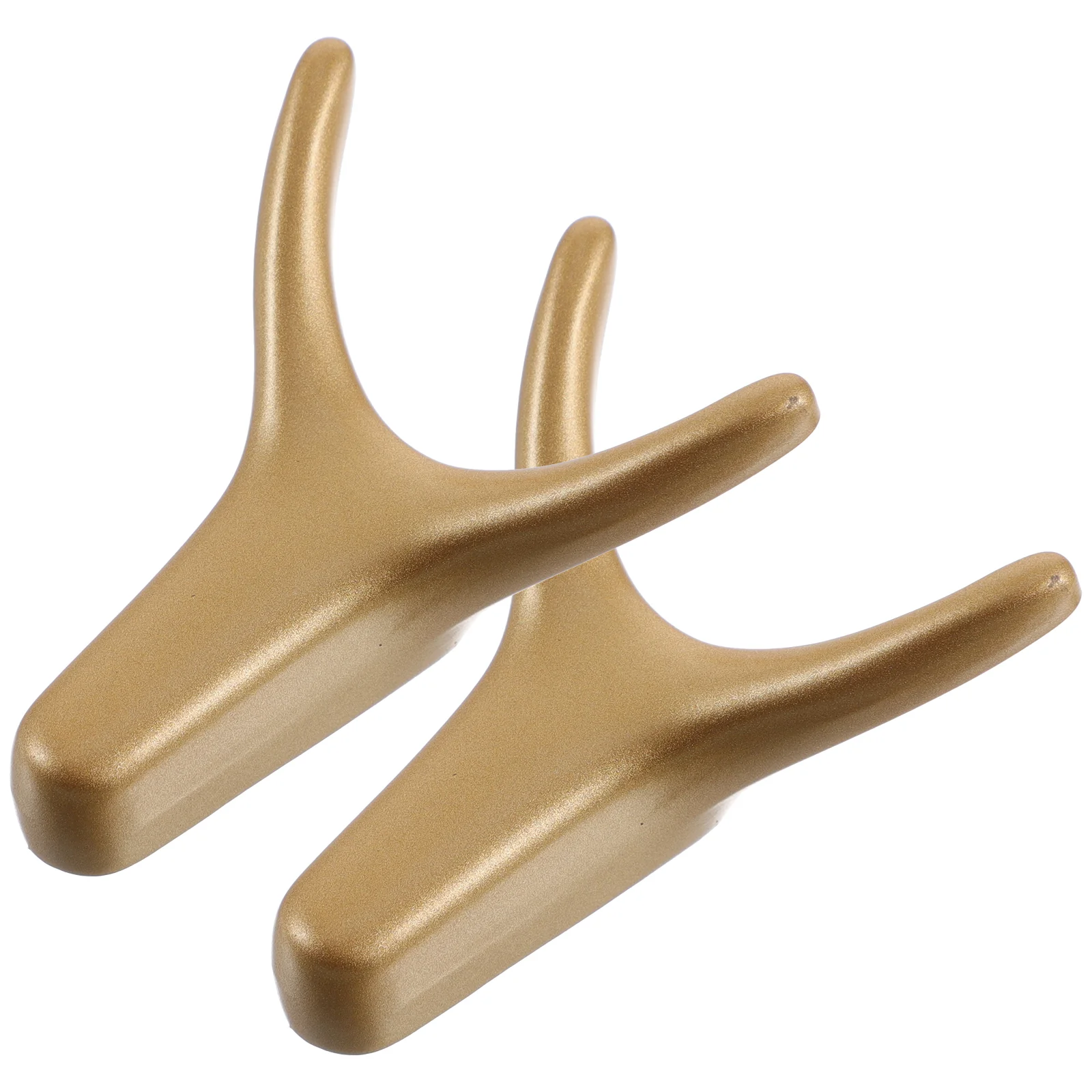 

2pcs Coat Hooks Cow Horn Wall Hooks Door Hanger Towel Hooks Robe Clothes Hooks