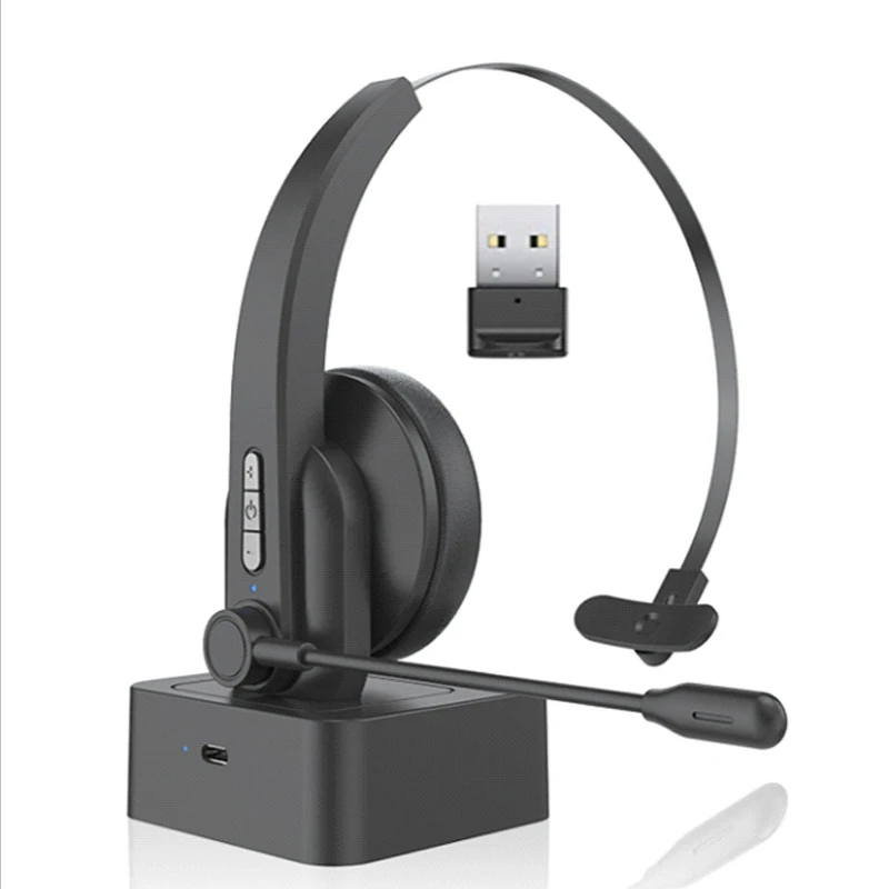 Wireless Noise Reduction Earphone Earbuds 2.4G Bluetooth Hea