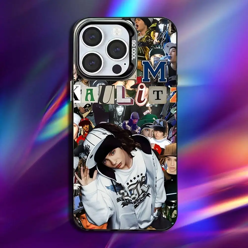 Фото Чехол для телефона Tom Bill Kaulitz Tokio Hotel для iPhone 16,15,14,13,12,11, Pro, Max, Plus, Mini, XS, SE, черный матовый жесткий бампер с защитой от падения №2