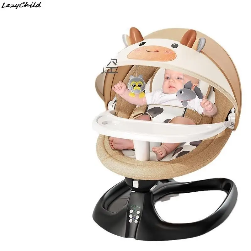Электрическое Кресло-Качалка Coax Baby God для новорожденных успокаивающее кресло с