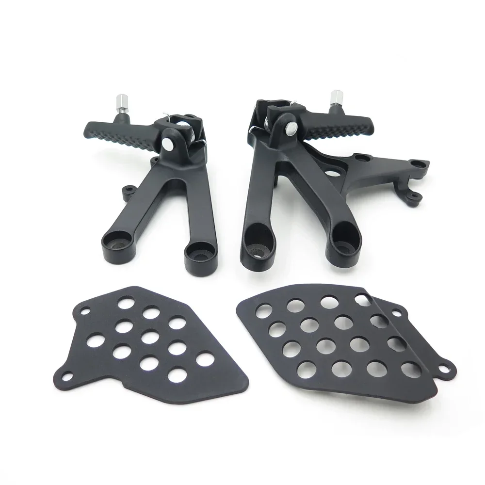 Фото Передняя подставка для ног, кронштейн для HONDA CBR 600RR 2007-2014, детали мотоцикла, черный №1