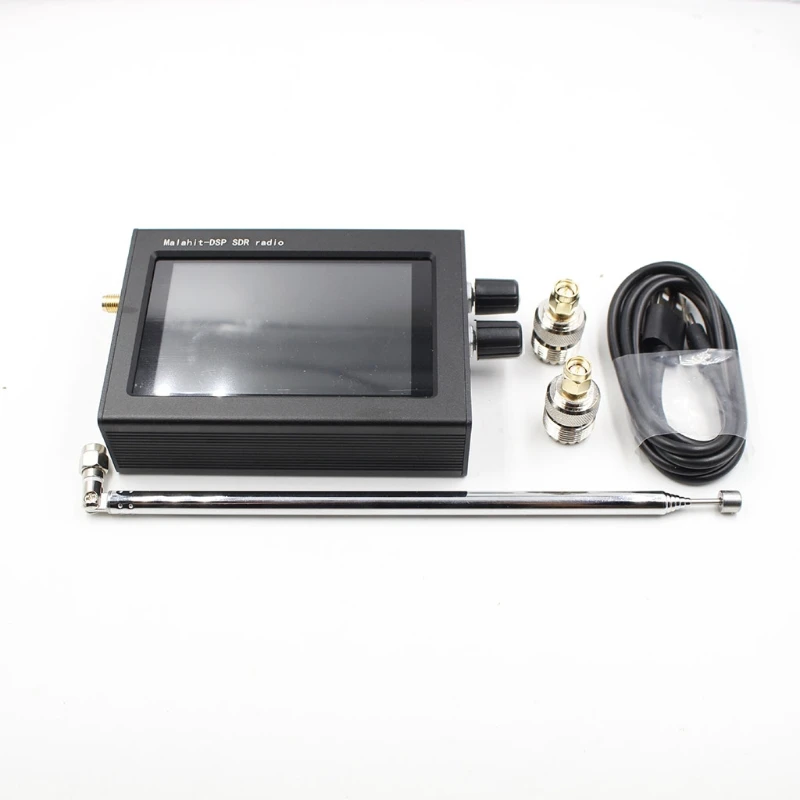 

Новый ресивер Malahit SDR, малахит, короткая волна, хороший звук, USB-порт, алюминиевый сплав, 50 кГц-250 МГц, 400 МГц-2 ГГц, заказной K1KF