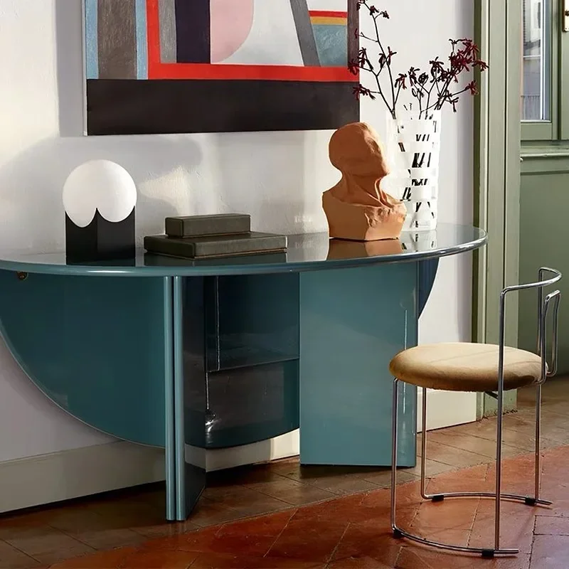 Фото Новое поступление Möbel Frankreich Farbe Optionaler Couch Tisch Aus Holz Wabi-Sabi Wohnzimmer Kombination Runder Couch Tisch №4