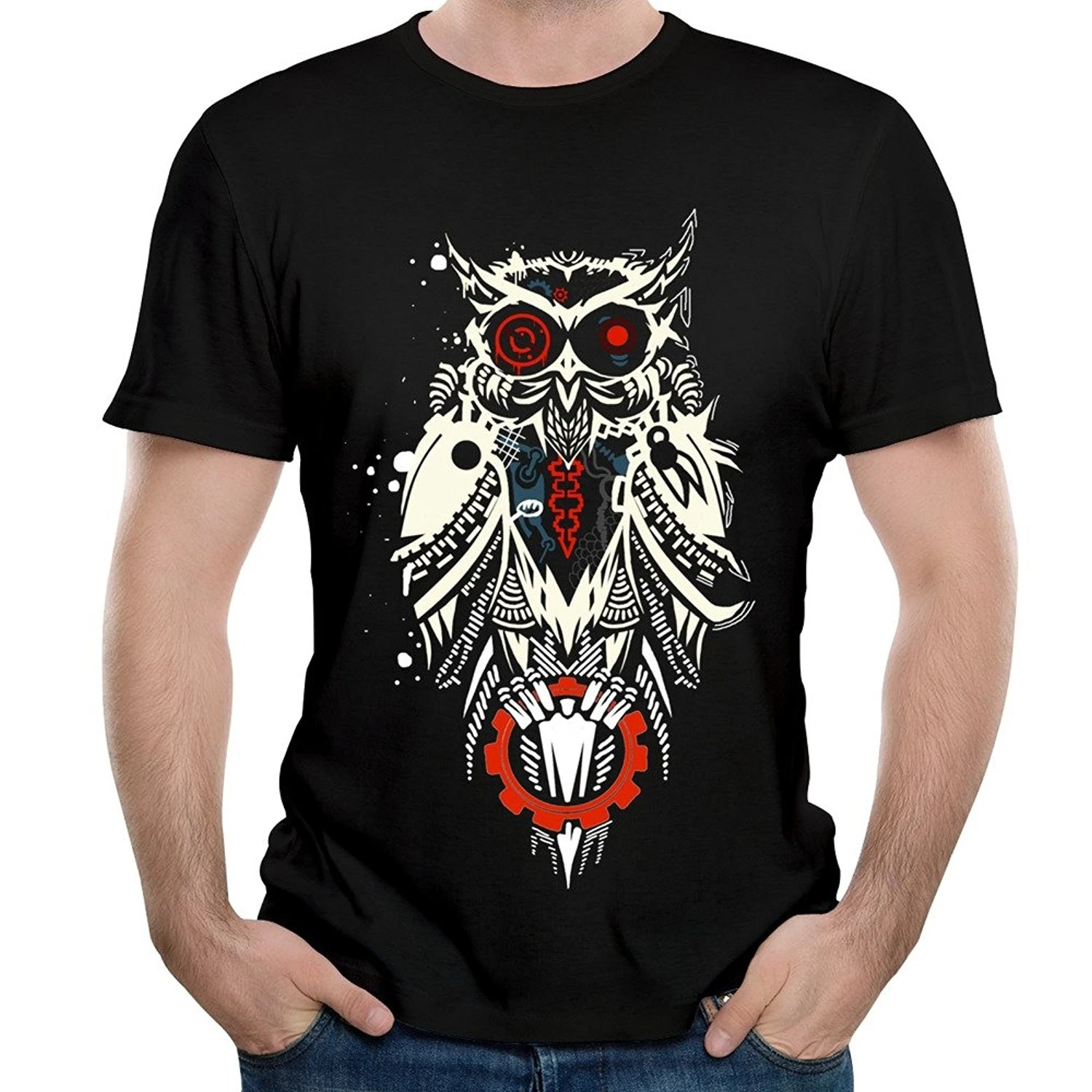 Мужская хлопковая рубашка Cheavyweight Three Days Grace Rock Band Adam Gontier Черная футболка с круглым