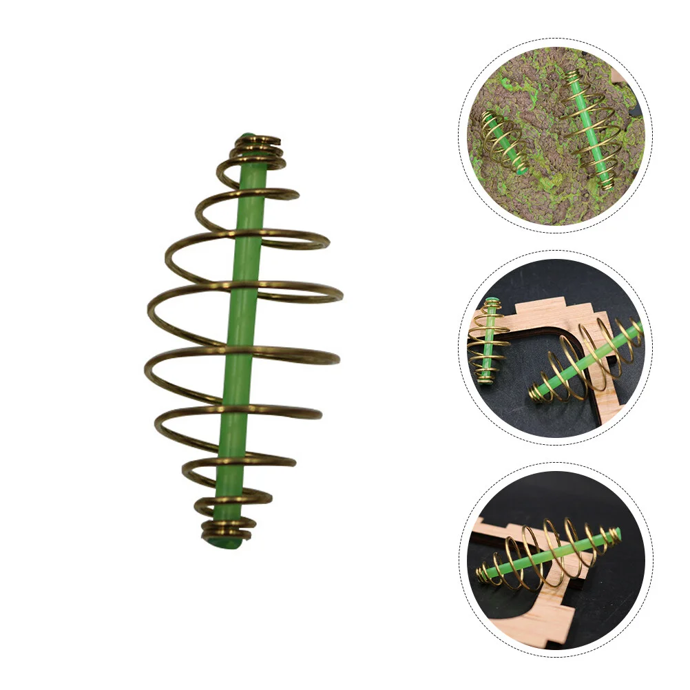 

Carp Tool Bait Lure Cage Springs Feeder Accessory Baskets Trap Feeders