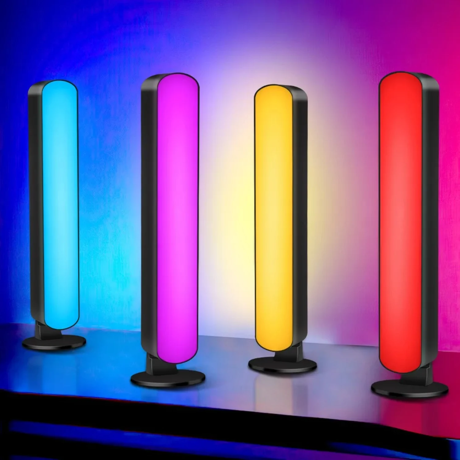 Синхронизация музыки светодиодный ночник RGB атмосферная лампа с управлением