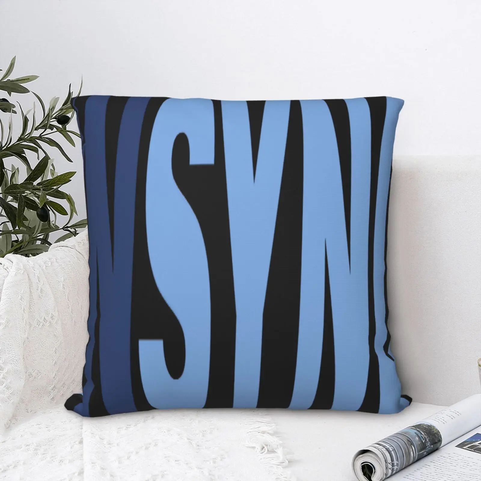 

Nsync группа Альбом концерт мужчины и постельная Подушка Чехол подушки декор домашняя подушка чехол s белая и черная Современная Подушка Чехо...