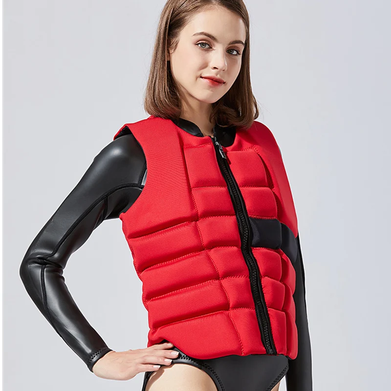 Спасательный жилет для взрослых неопреновый безопасный спортивный рыбалки