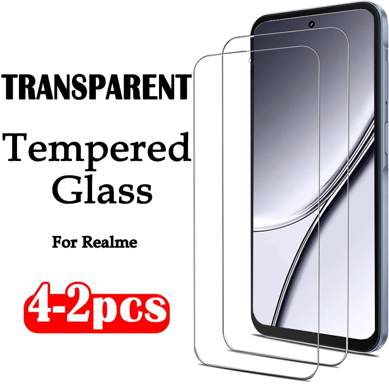 Закаленное стекло для Realme GT5 GT3 GT2 Q5 Q3 Pro Q3S GT Master защитная пленка экрана Narzo 70 Turbo 60 50