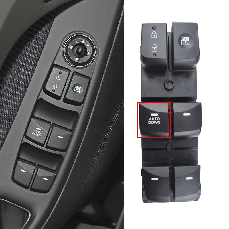 

Переключатель Стеклоподъемника для Hyundai Elantra 2012 2013 2014 2015 2016 93570-4V000