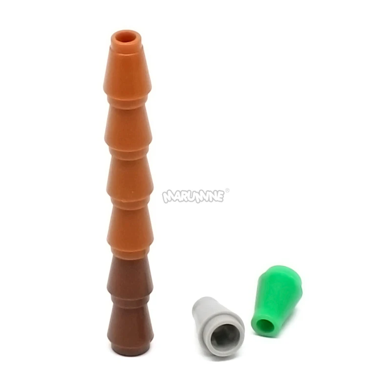 Marumine кубики MOC 1x1 без верхнего пазового конуса 50 шт. совместимый 4589 6188 59900