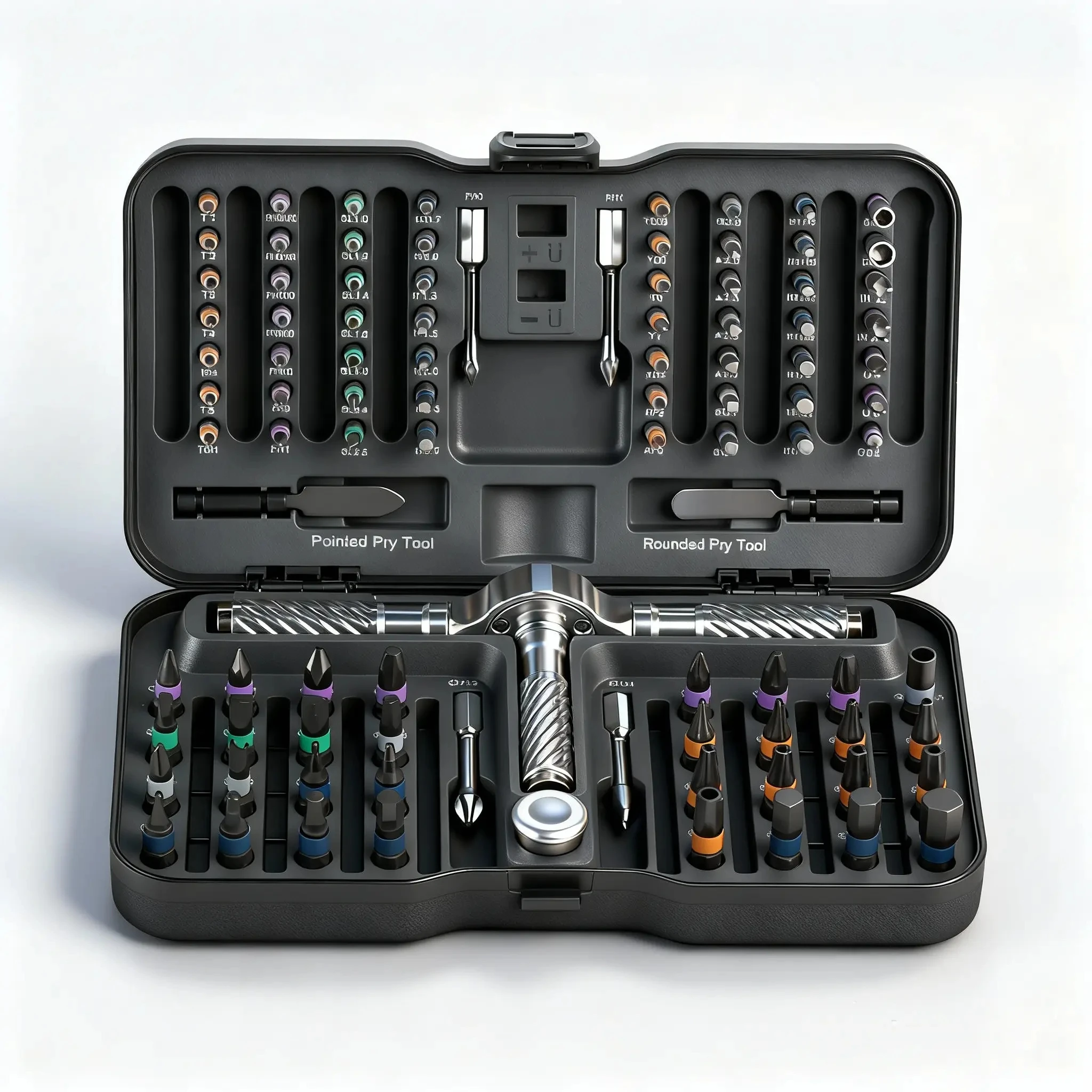 

Набор прецизионных магнитных отверток из хромованадиевой стали 66/100