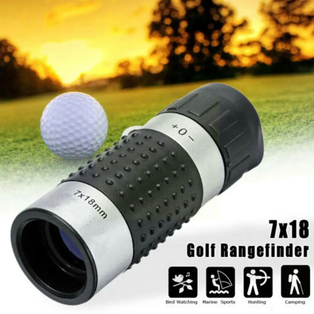 

Optic Telescope Range Finder Golf Scope Yards Measure Distance Meter Roulette Outdoor Rangefinder Monocular J2c9