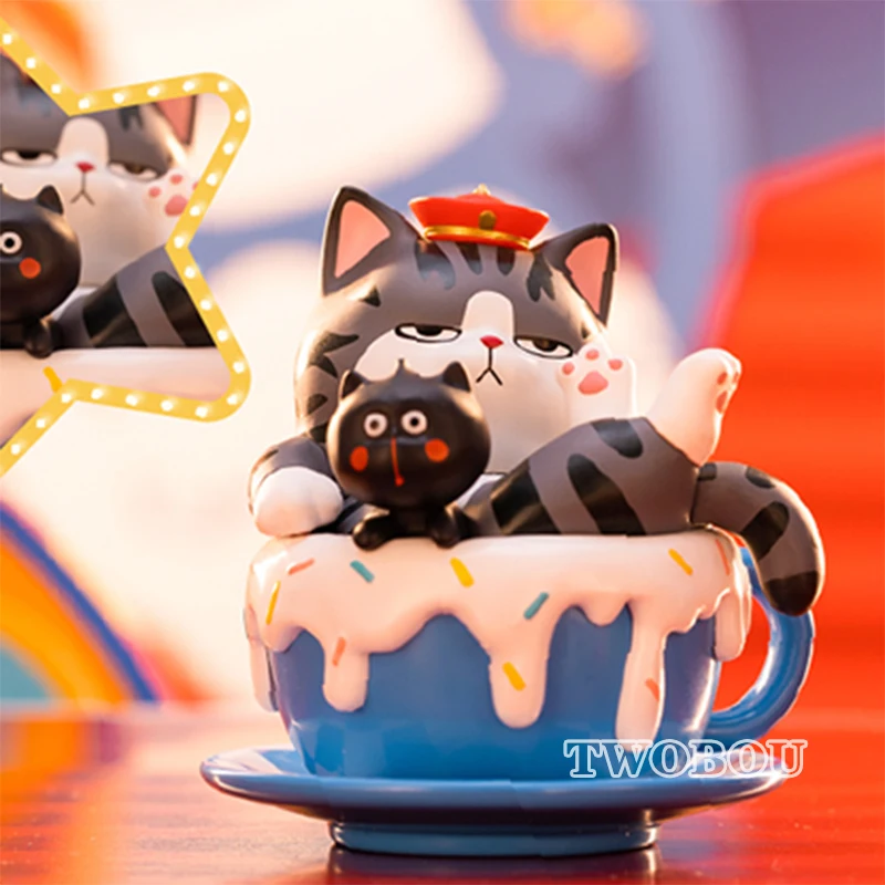 

Wuhuang Bazahey Garden Party Series Blind Random Box Toys My Emperor Bazaar Black Anime Figure Doll Mystery Box Surprise Gift