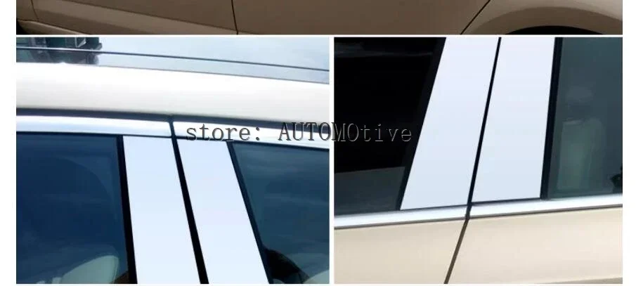 8 шт. рамка из нержавеющей стали для Skoda Octavia A7 MK3 2015 2016 2017 2018 2019 2020