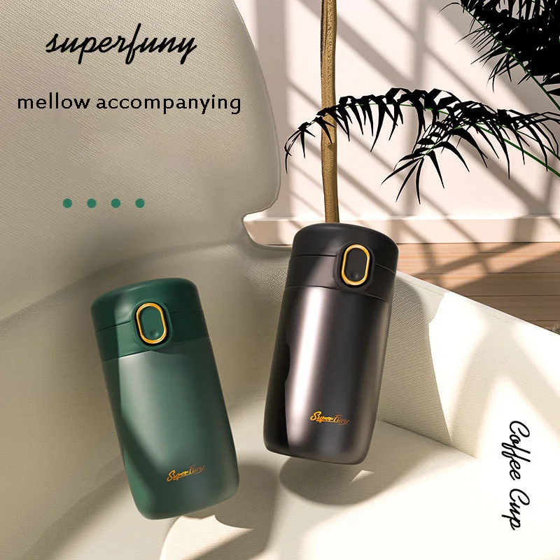 

Sealed Leak-proof Food Grade Silicone Sealing Ring Warming Drinkware Ood Grade Pc Transparent Lid Vacuum Flasks 330ml Portable