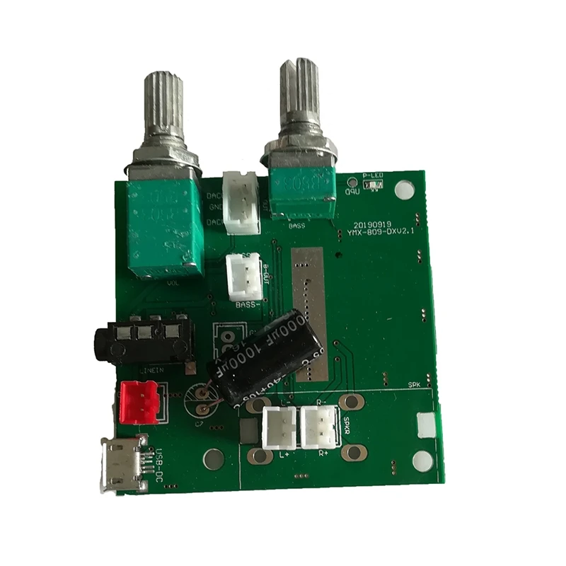 

1 Pc 5V 2.1 Channel Rechargeable Amplifier Speaker High Quality Wireless Amplifier Board PCBA