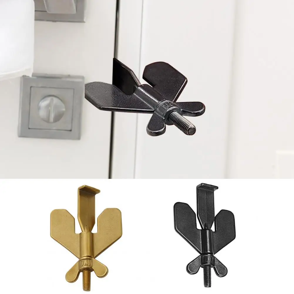 Купи Door Stopper Safety Door Hardware Blocking Solitary Home Open Door Stop Non-deformable Anti-theft Door for Indoor за 197 рублей в магазине AliExpress