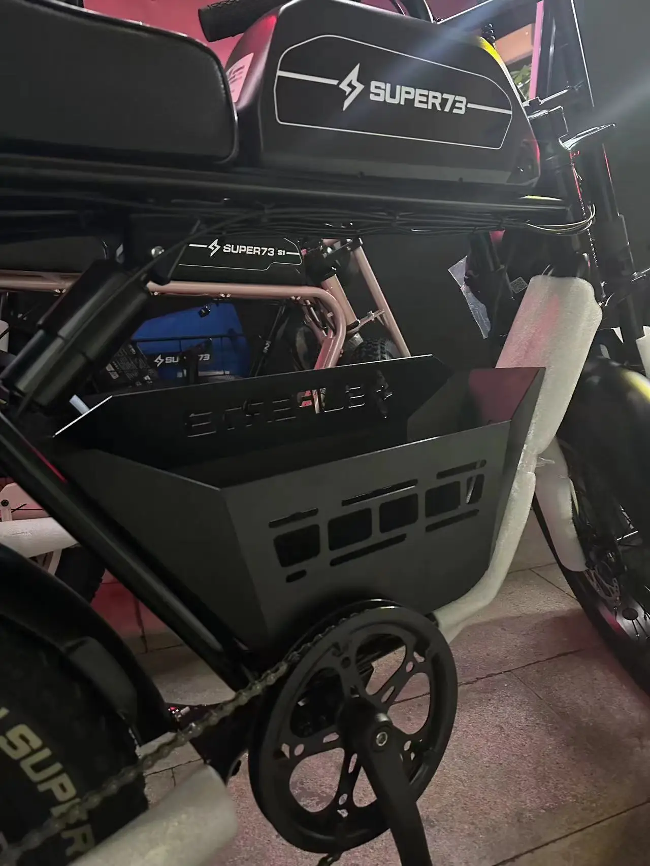 Новая корзина для хранения супер аксессуаров SUPER 73 S1 S2 73ZMIAMI Super 73-S1S2