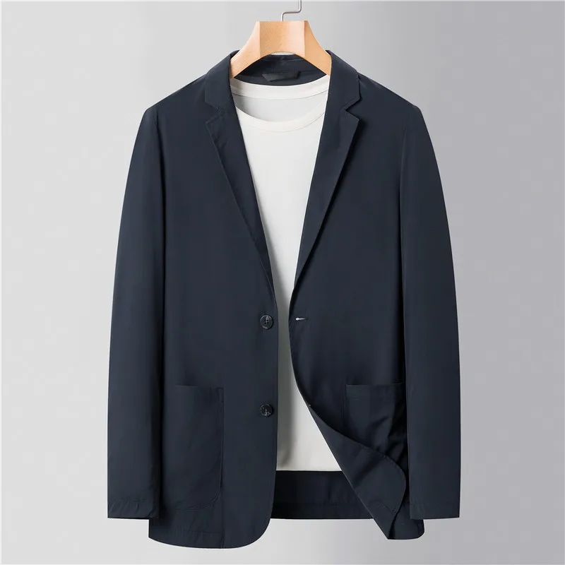 

B2036-Men's casual spring and autumn suit, men's loose coat