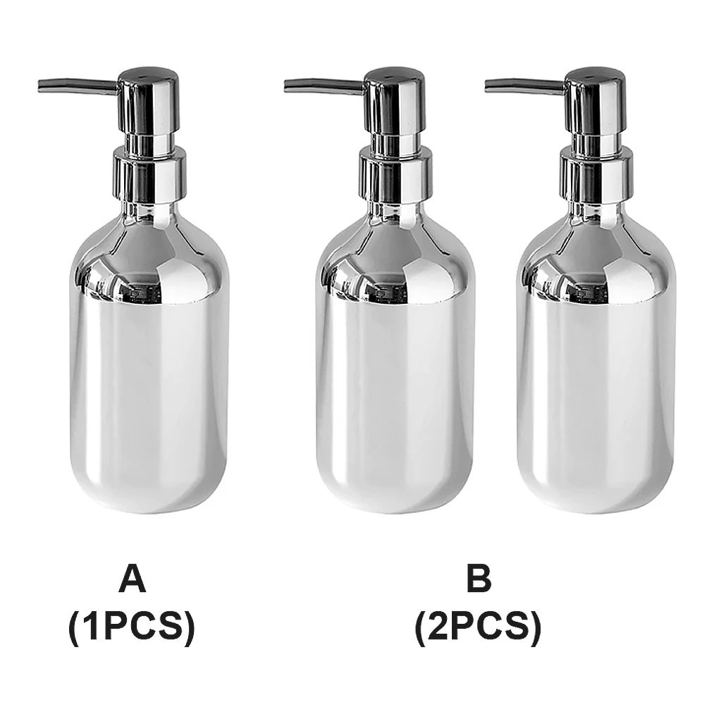 

500 флюоресцентная насадка, Заполняемая пустая портативная бутылка для ванной комнаты, контейнер для жидкости для душа с покрытием, флюоресц...