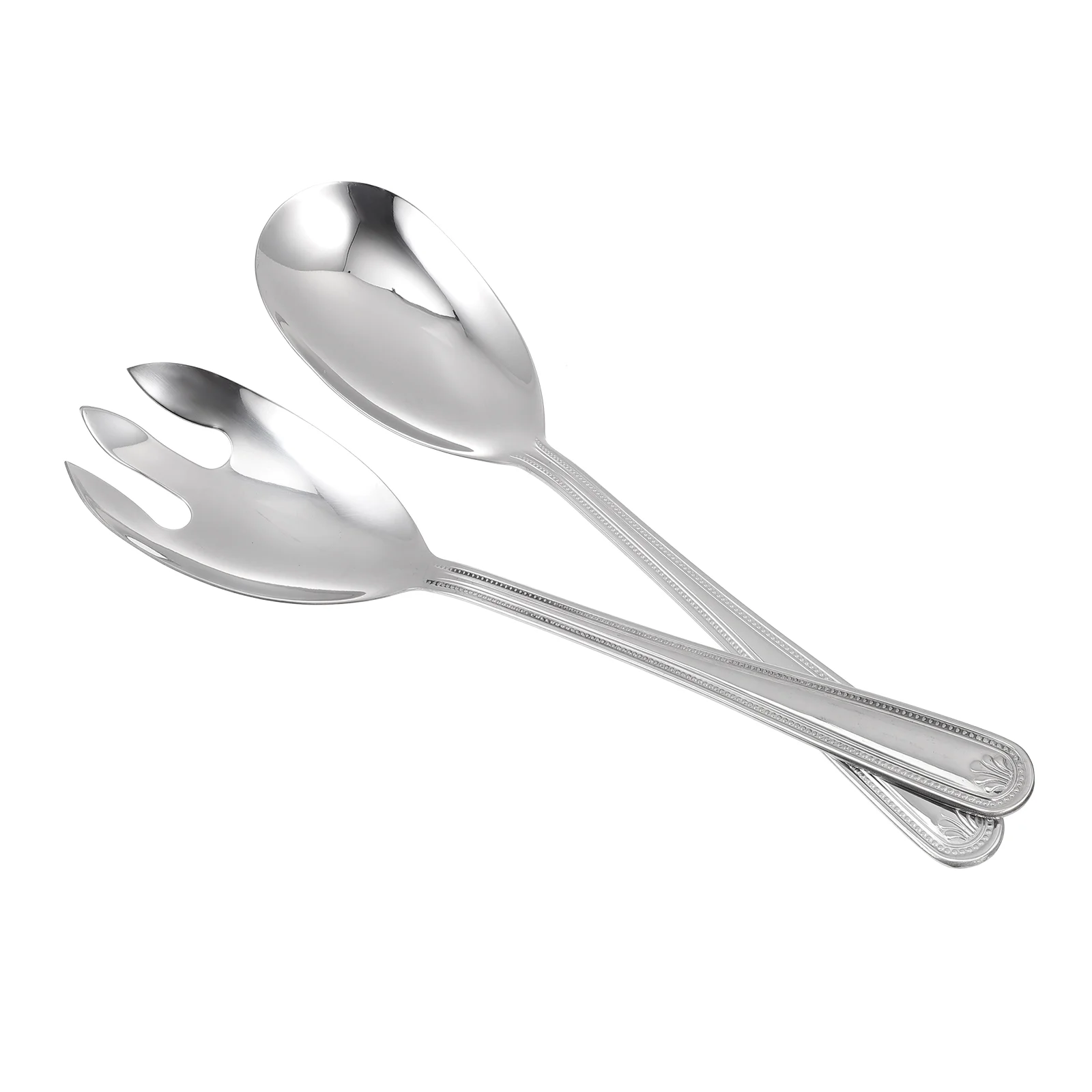

1 Set Ice Cream Scoop Kitchen Spoon Set Fork and Spoon Set Mixing Sugar Teaspoons Cooking Spoon Set Salad Servers