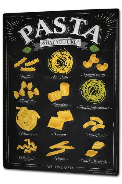 

Металлическая пластина для еды, ресторана, пасты, металлическая картина, металлический плакат, металлический плакат 20x3 см, плакат, металлич...