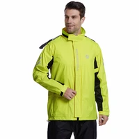 unisex designer raincoat waterproof pants camping zipper raincoat suit men fishing chubasquero hombre waterproof jacket dl60yy
